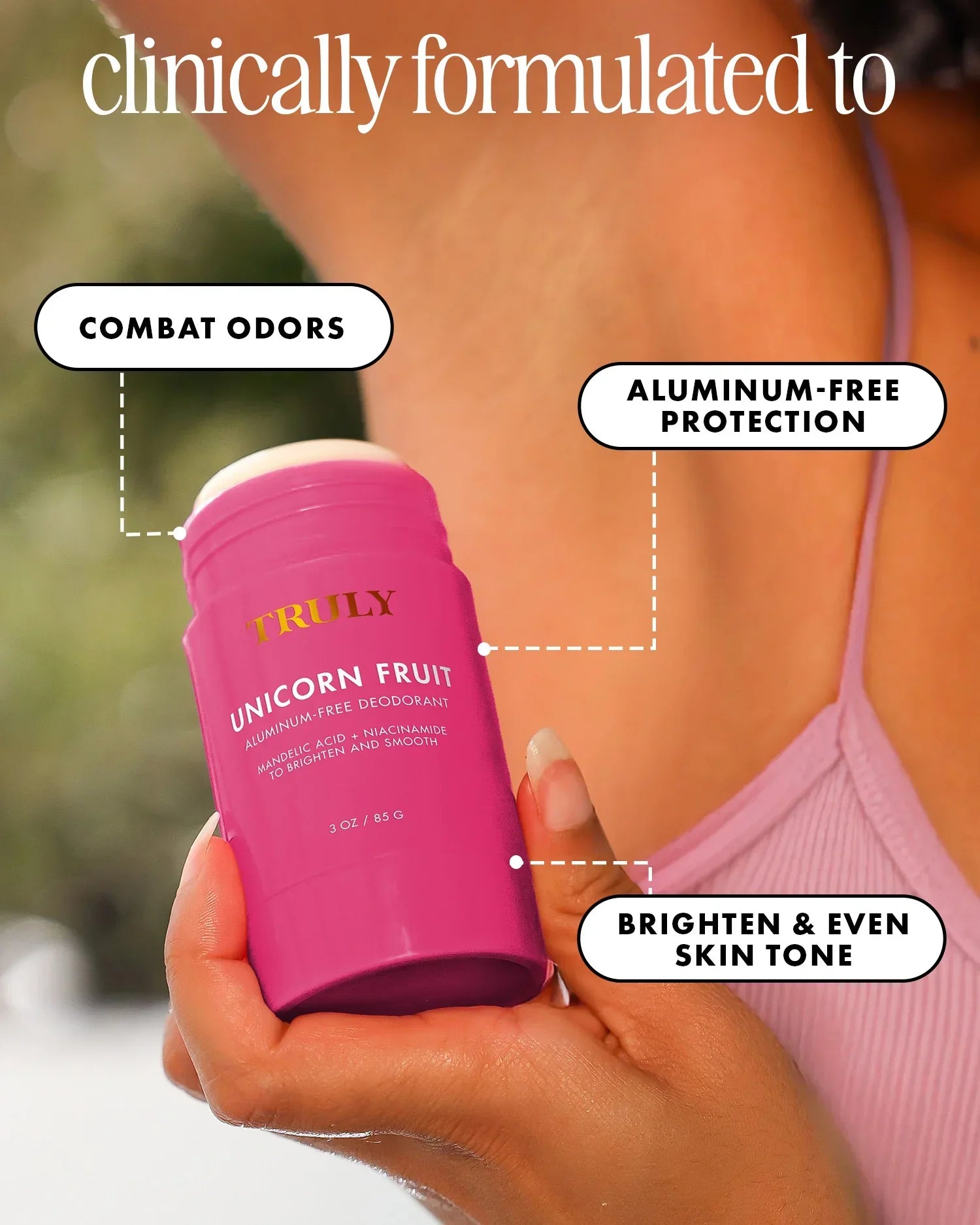 Unicorn Fruit Skin Brightening and Smoothing Deodorant