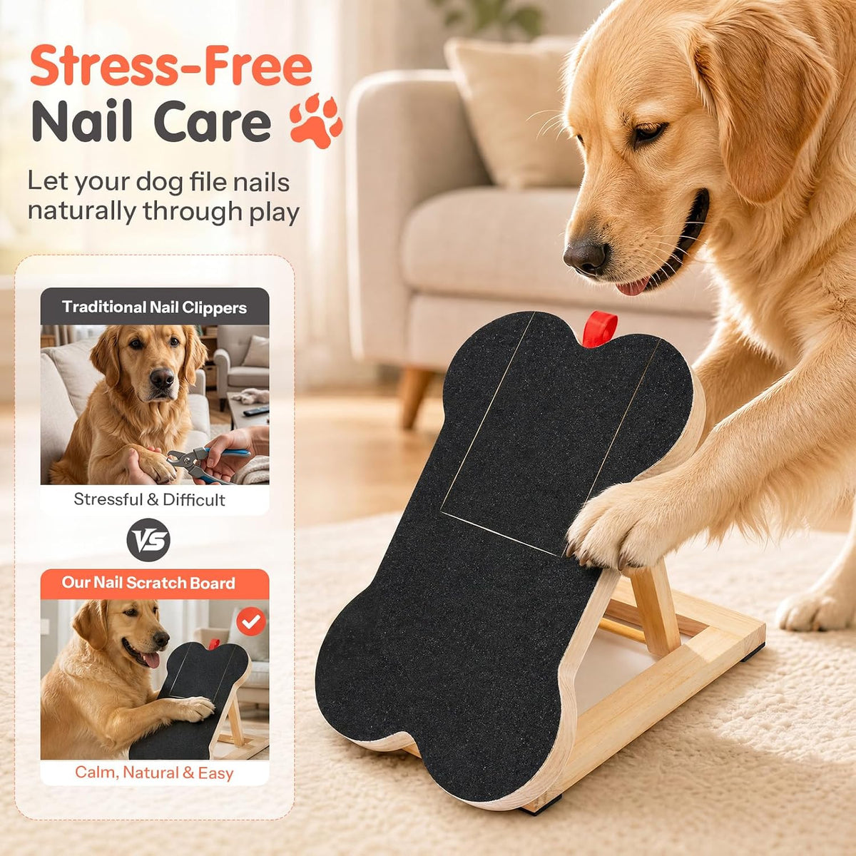 Viral Dog Nail Board Scratcher