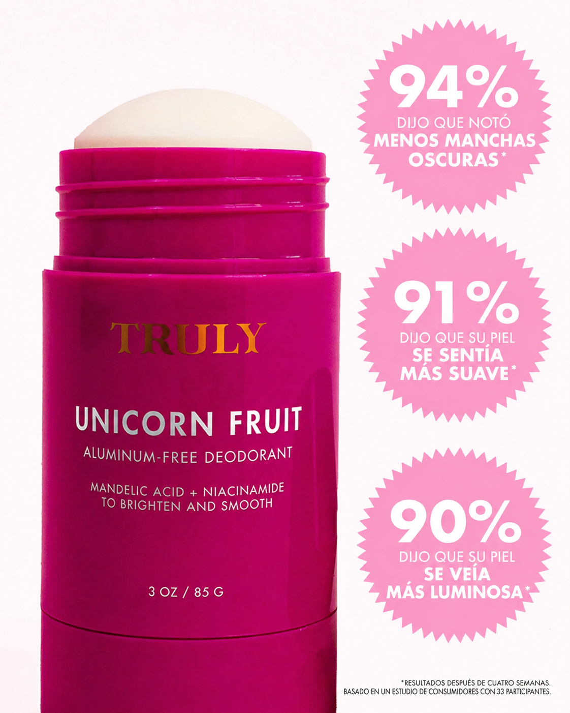 Unicorn Fruit Skin Brightening and Smoothing Deodorant