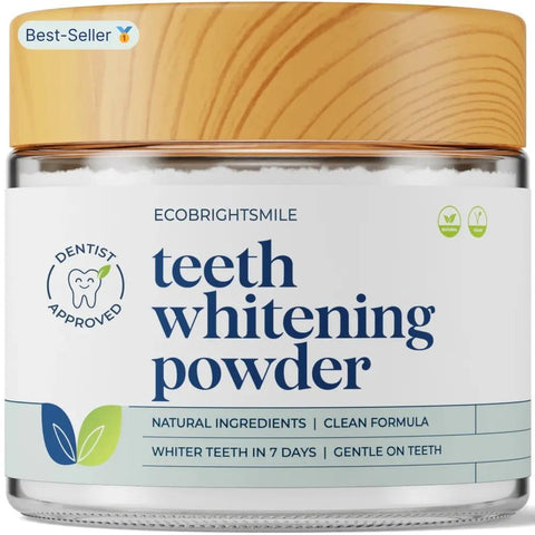 Viral EcoBrightSmile® Triple Action Teeth Whitening Powder