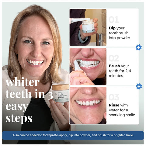 Viral EcoBrightSmile® Triple Action Teeth Whitening Powder